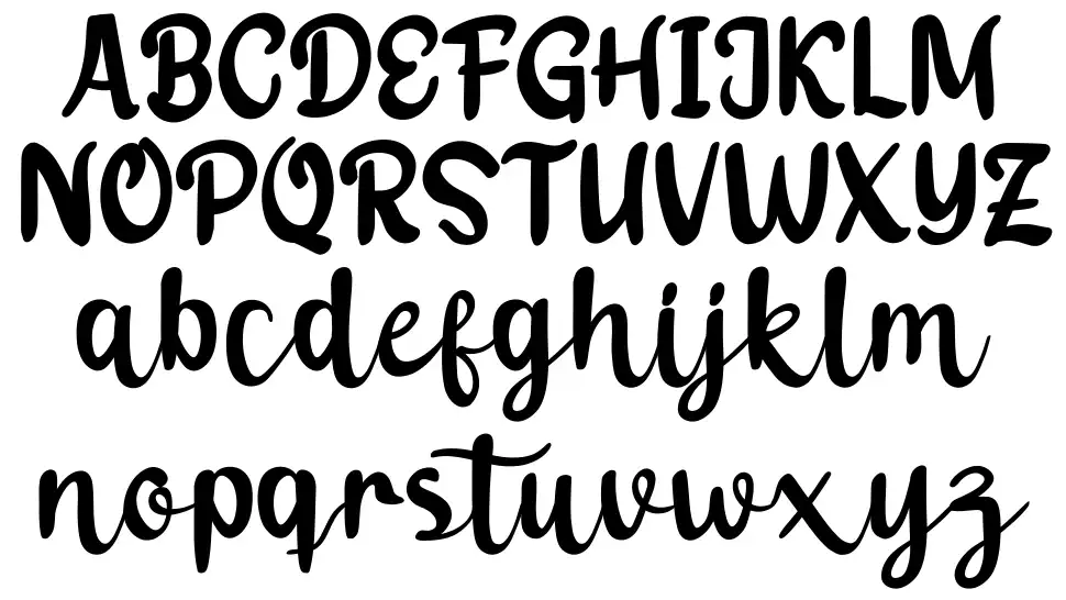 Bebastfont specimens