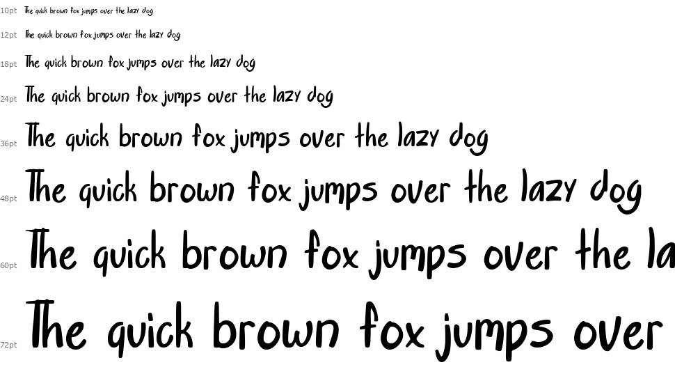 Bedtime Story font Waterfall