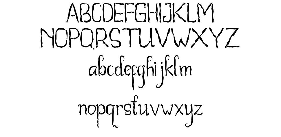 Beegal font Örnekler