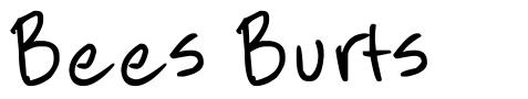 Bees Burts шрифт