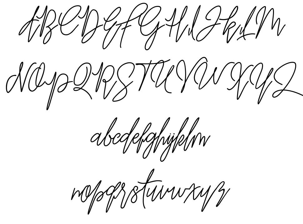 Befindisa 字形 标本