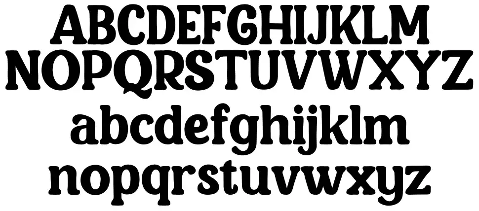 Begin Play font specimens