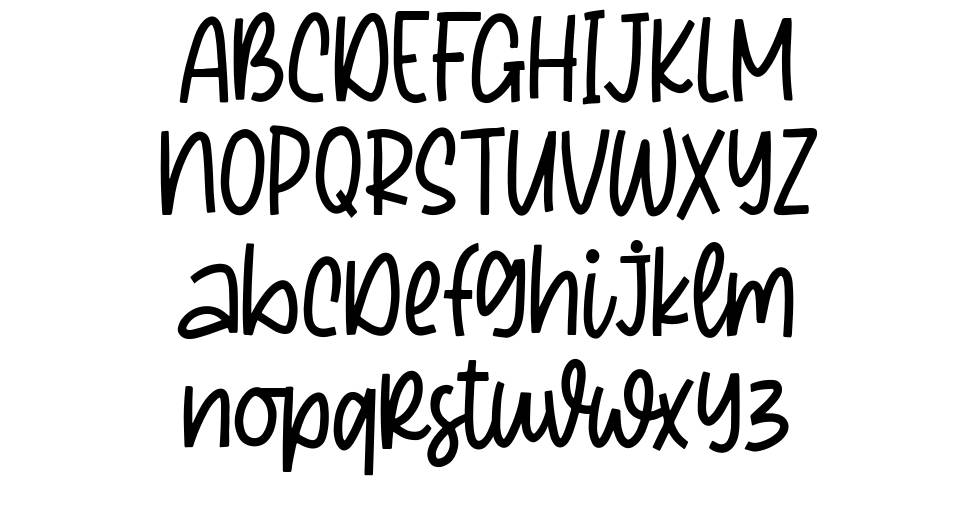 Beirnite フォント 標本