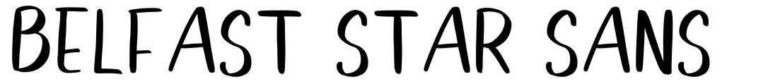 Belfast Star Sans font