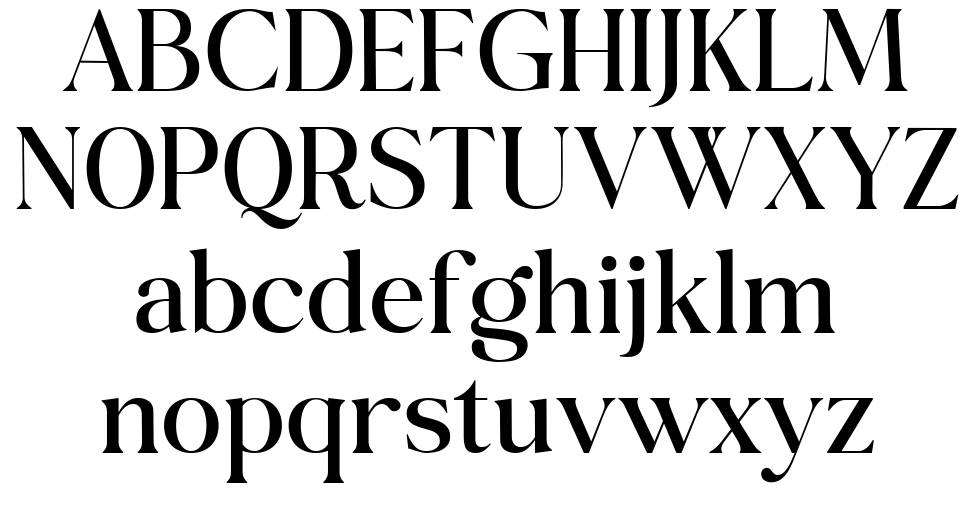 Belgiano Serif フォント 標本