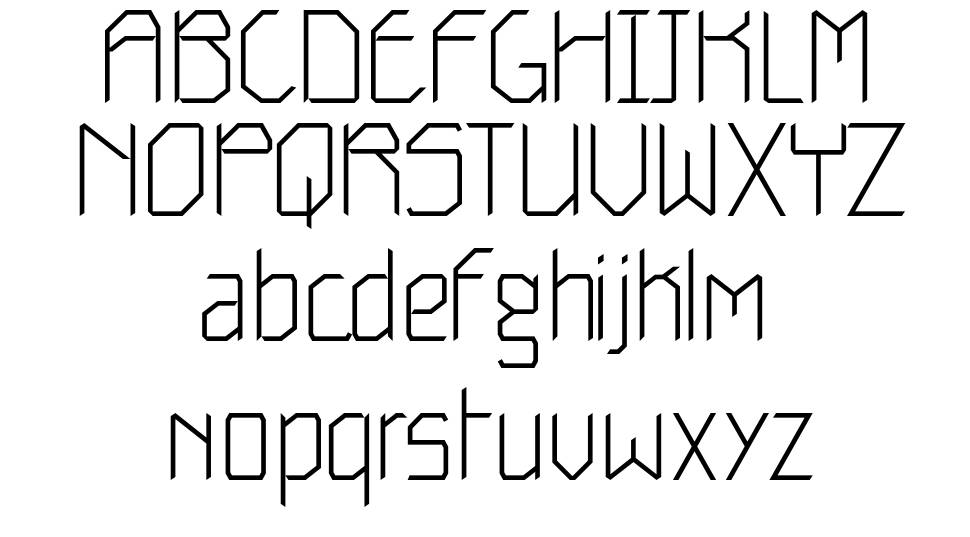 Belight font specimens