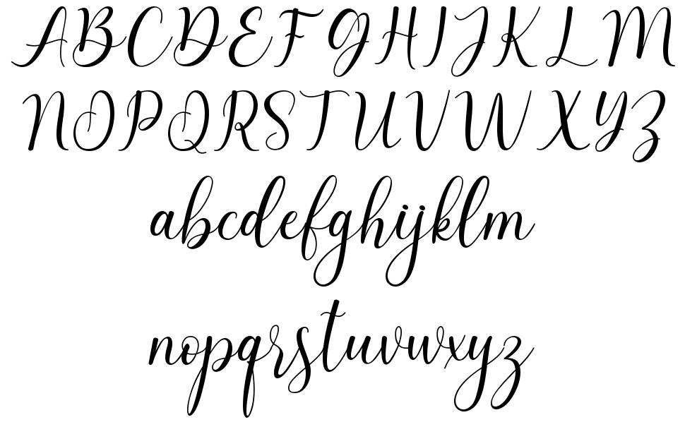 Belisha font specimens