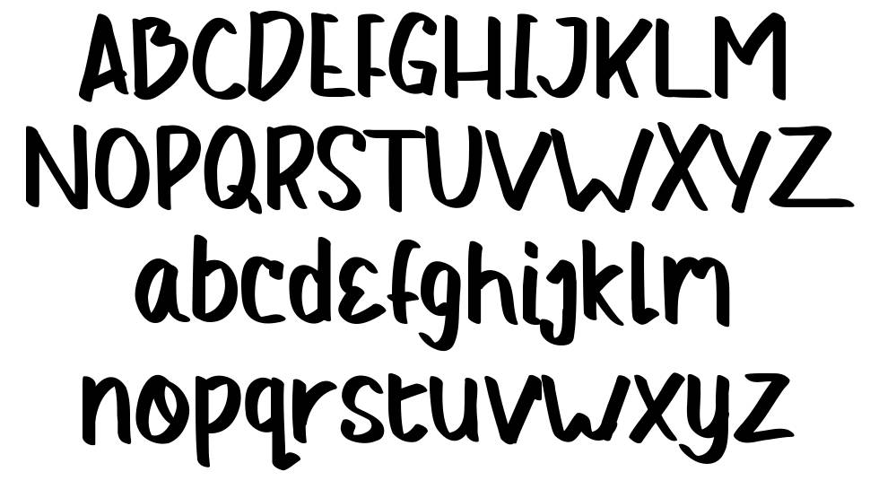 Bellacy font