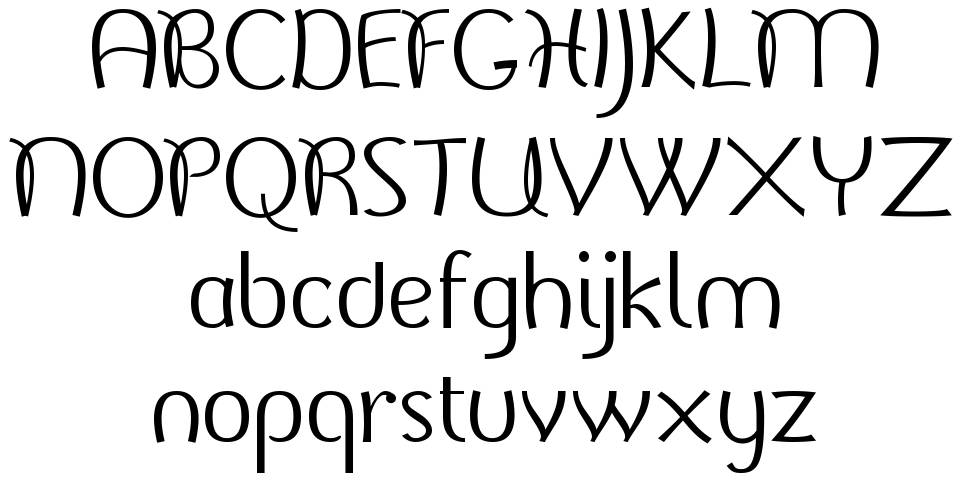 Belladone font Örnekler