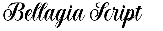 Bellagia Script font