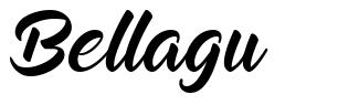 Bellagu font