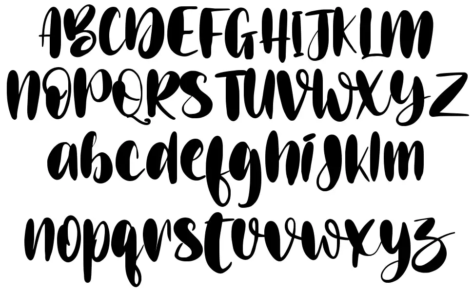 Bellano font by Letterara | FontRiver