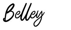 Belley 字形