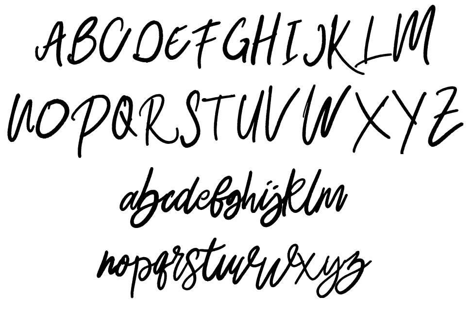 Belley font Örnekler