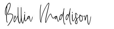 Bellia Maddison font