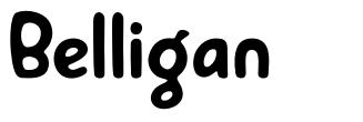 Belligan шрифт