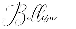 Bellisa шрифт