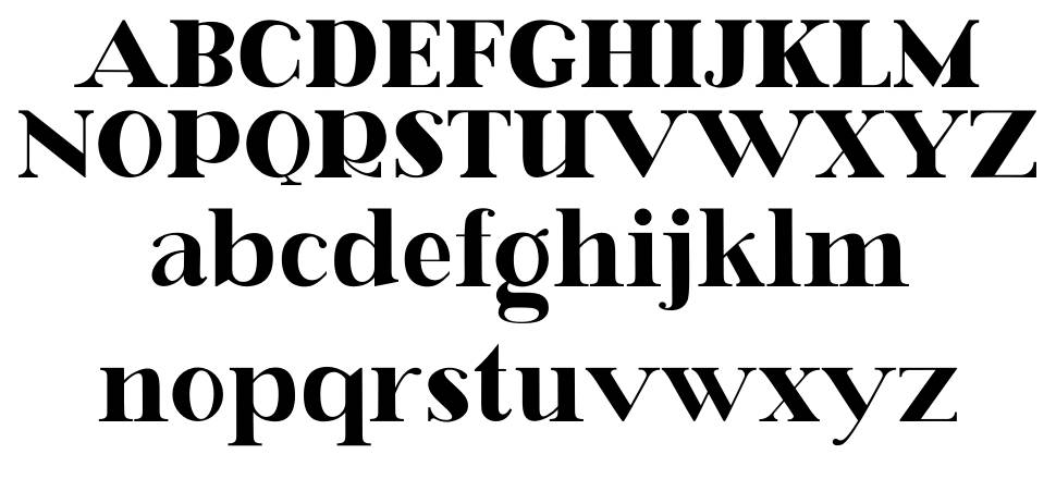 Bellmoco Handcola font Örnekler