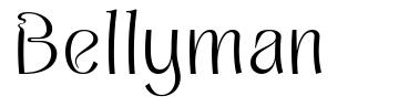 Bellyman font