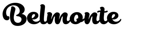 Belmonte шрифт