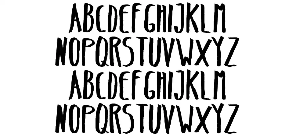 Belta font specimens