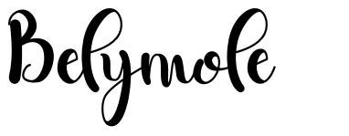 Belymole font
