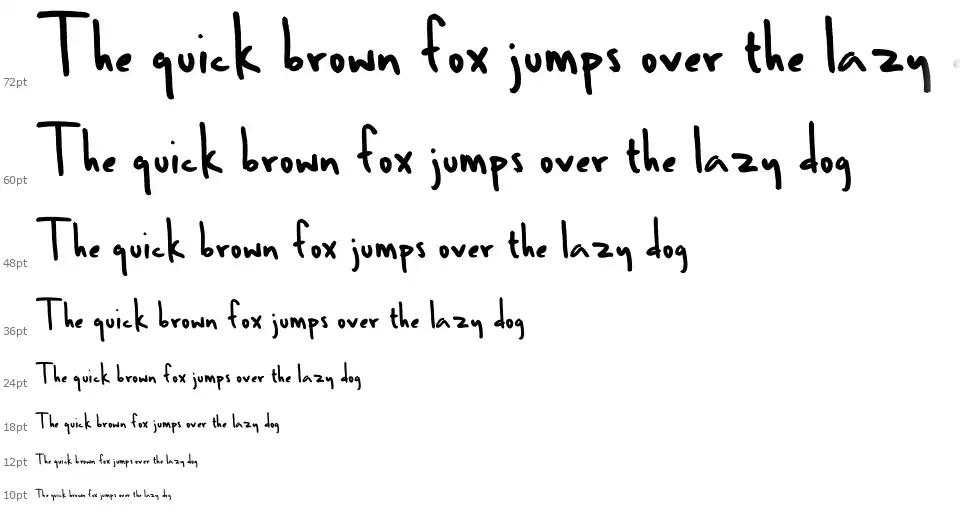 Ben Brown font Şelale