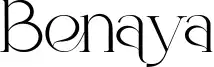 Benaya font