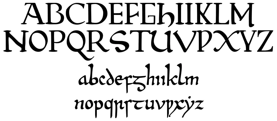 Beowulf 1 font specimens