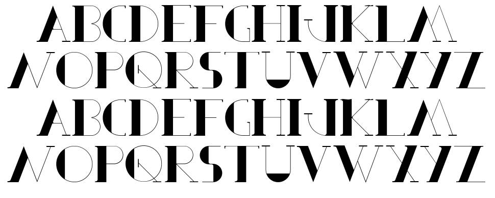 Berbel Serif fonte Espécimes