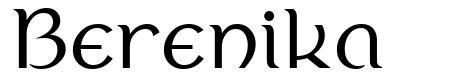 Berenika 字形