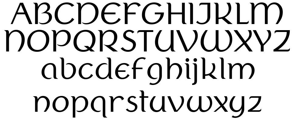 Berenika フォント 標本