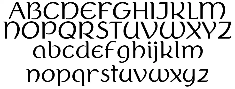 Berenika font specimens