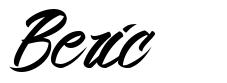Beric шрифт