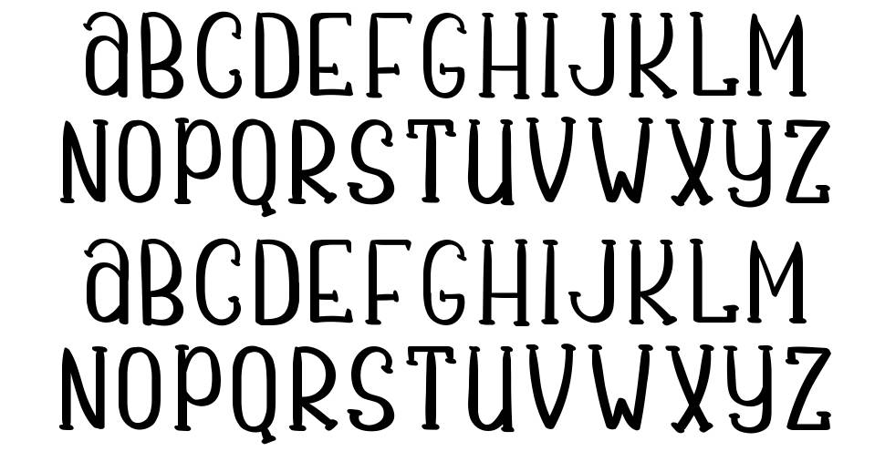 Berila font Örnekler