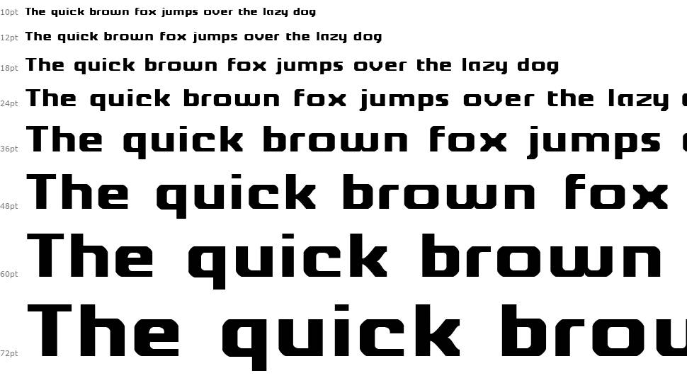 Berkelium Type font Şelale