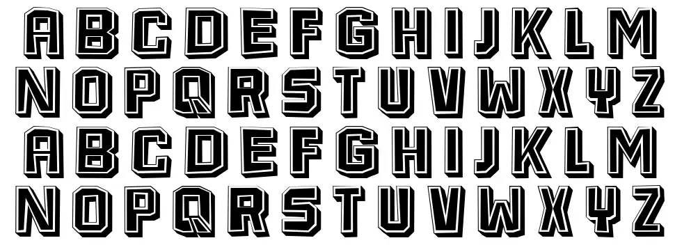 Berlinfont specimens