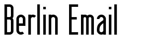 Berlin Email font