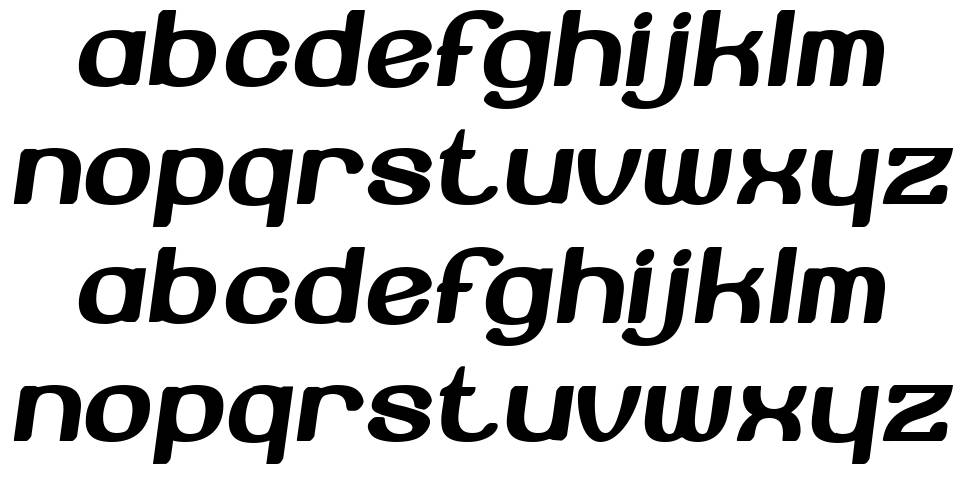 Beroga font Örnekler