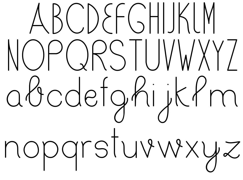 Bertica font specimens