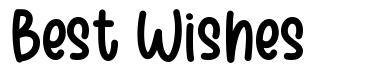 Best Wishes font