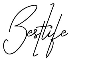 Bestlife шрифт