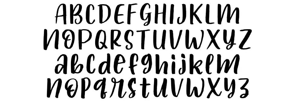 Bestloverfont specimens