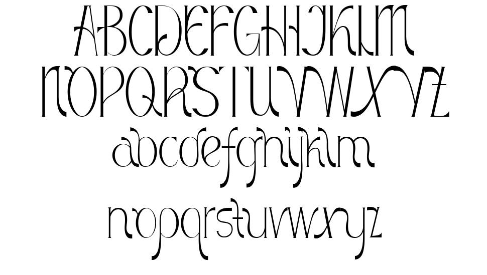 Beth Harmone font Örnekler