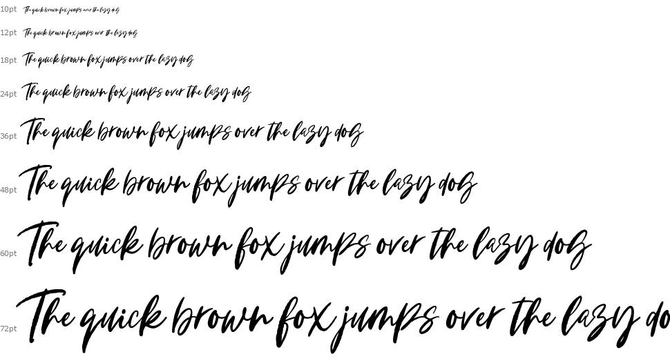 Better Rouge font Waterfall