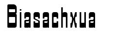 Biasachxua 字形