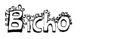 Bicho 字形