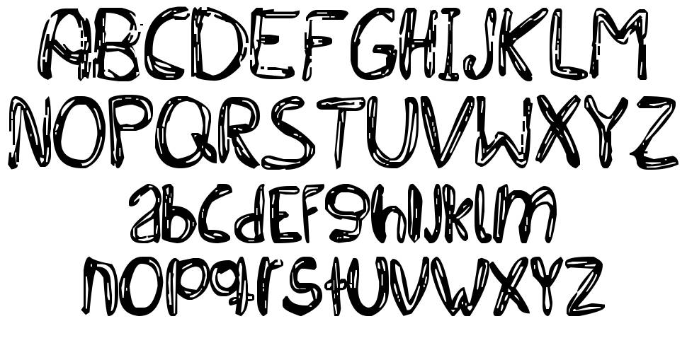 Bichochos Type フォント 標本