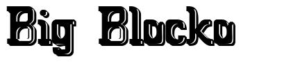 Big Blocko шрифт