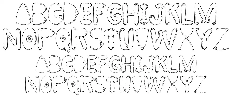 Big Breastfont specimens